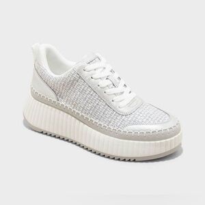 Women's Persephone Sneakers with Memory Foam Insole - Universal Thread Silver